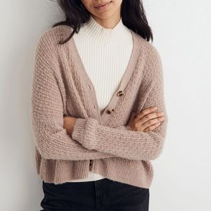 Madewell Mayfair Sweater Cardigan